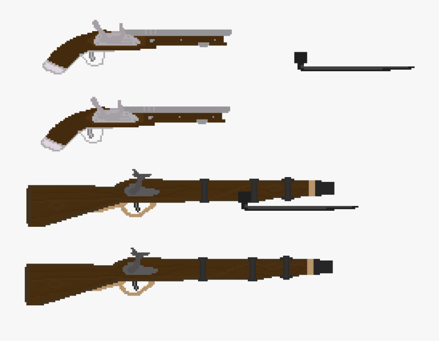 Pistol Bayonet From Civil War, Transparent Clipart