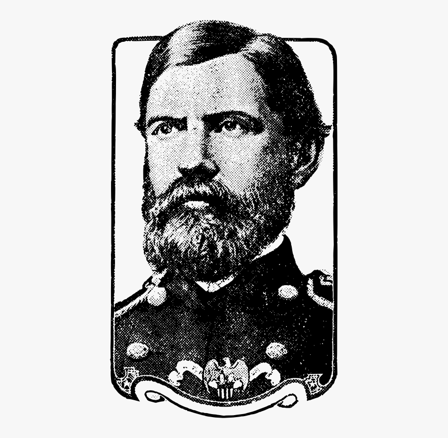 Ameican Civl War General - Illustration, Transparent Clipart
