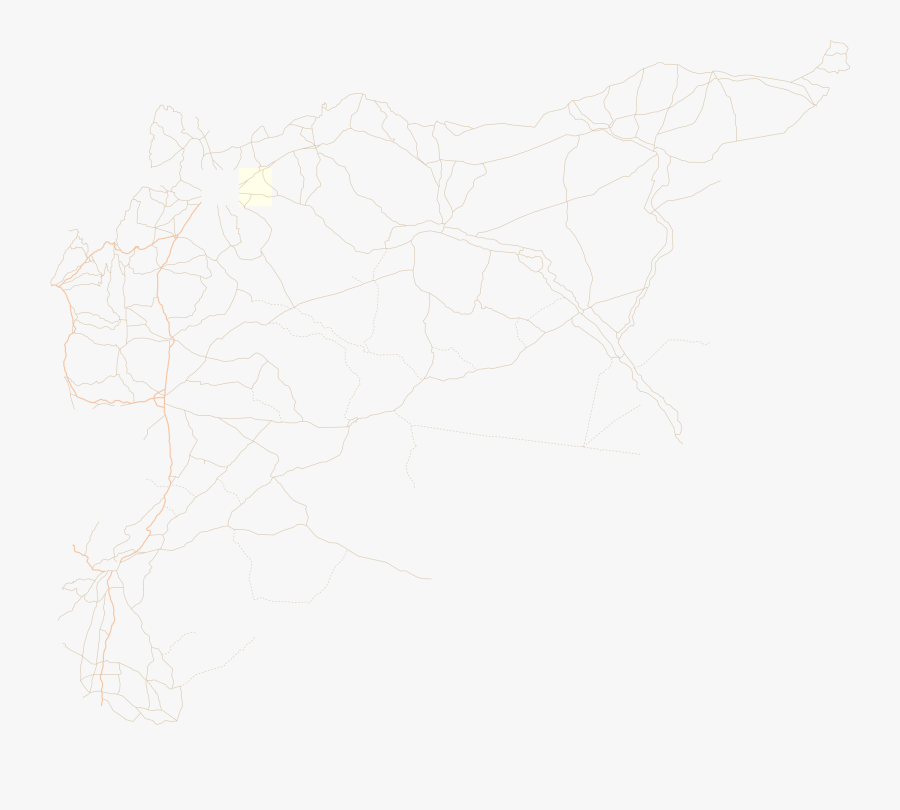Clip Art Template Syrian And Insurgency - Map Of Syria Transparent, Transparent Clipart