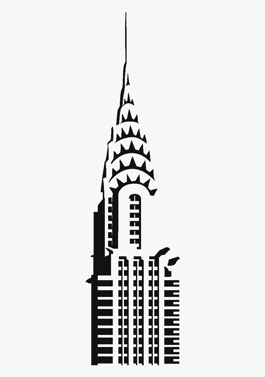 Chrysler Building Empire State Building Drawing - Drawing Chrysler Building, Transparent Clipart