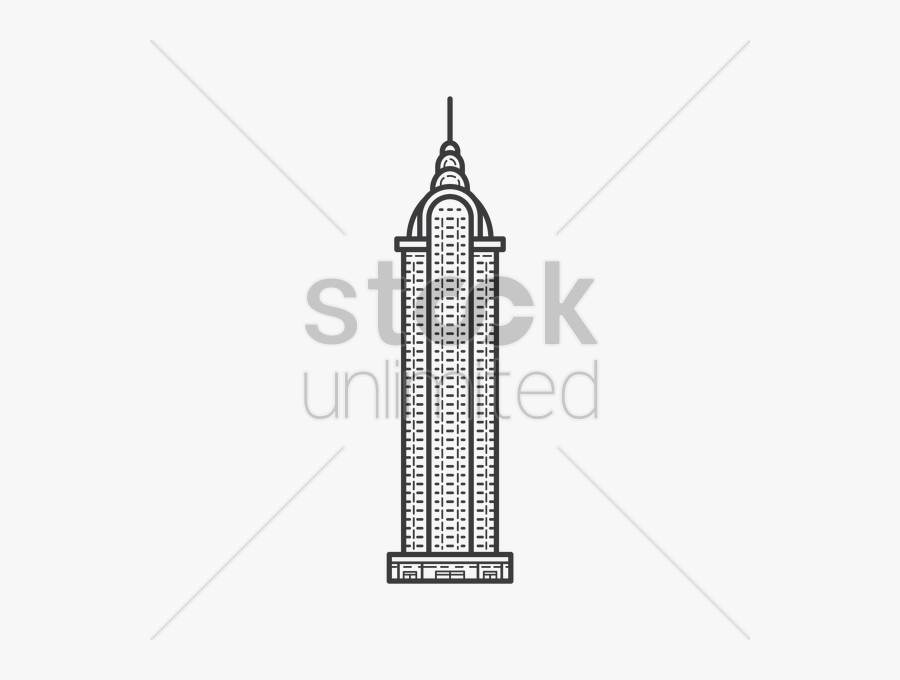 The Empire State Building Vector Image - Design, Transparent Clipart