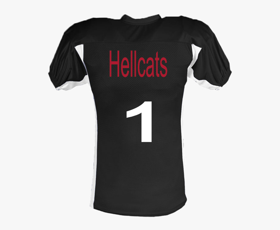 Custom Heat Pressed Adult Football Jersey - Active Shirt, Transparent Clipart