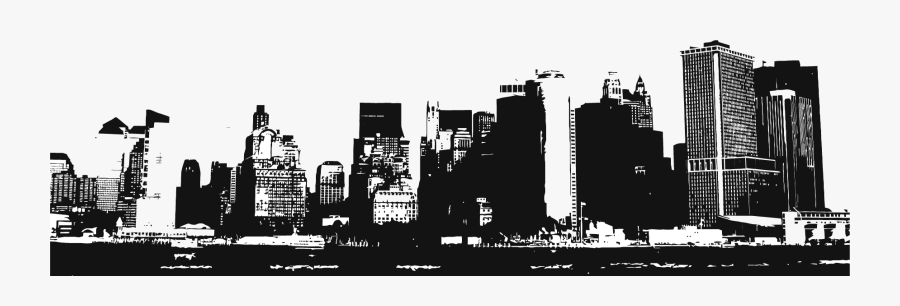 Building Silhouette Png - Графические Рисунки Города, Transparent Clipart