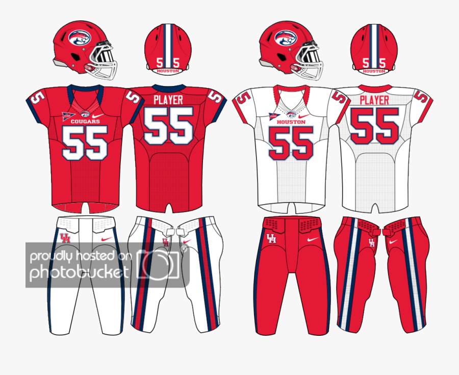 houston cougars football uniforms