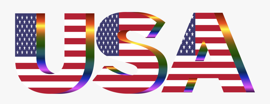 Area,text,brand - Usa Flag, Transparent Clipart