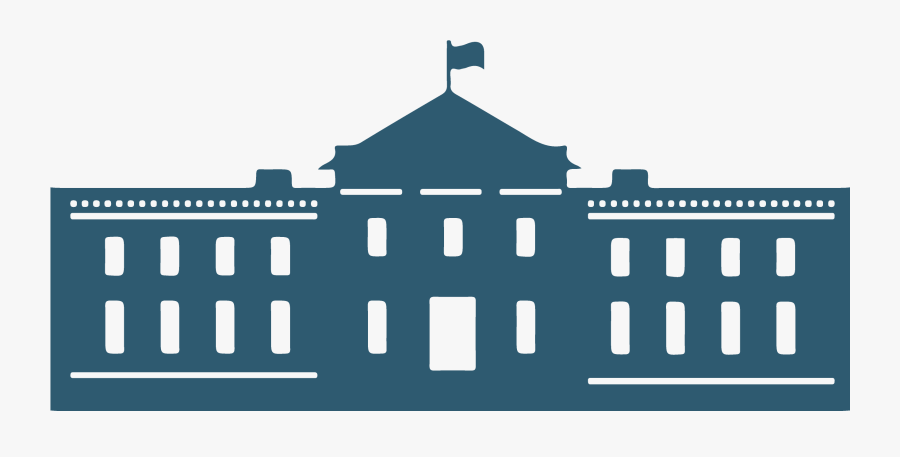 Transparent Evidence Clipart - White House Silhouette Clipart, Transparent Clipart