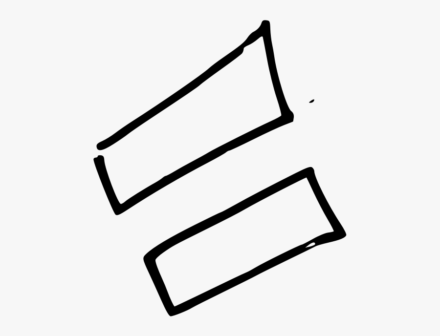 Equals Sign Clip Art, Transparent Clipart