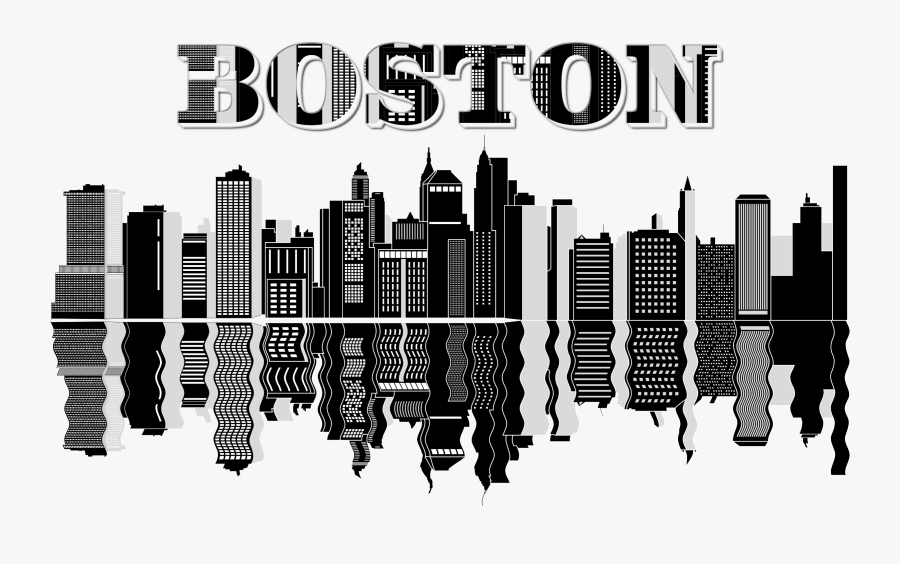 Skyline Clipart Buliding - Boston Clipart Free, Transparent Clipart
