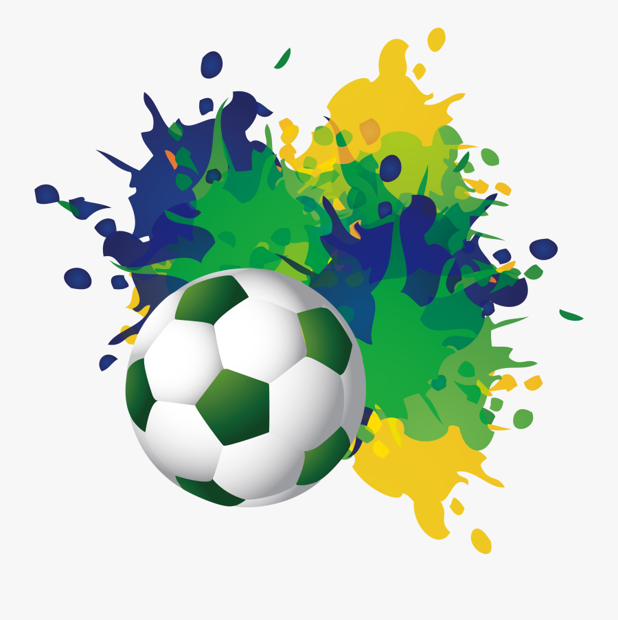 Brazil Football Jersey Pitch Download Free Image Clipart - Football