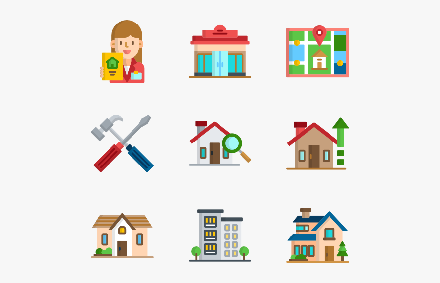 Transparent Background Advertising Icons, Transparent Clipart