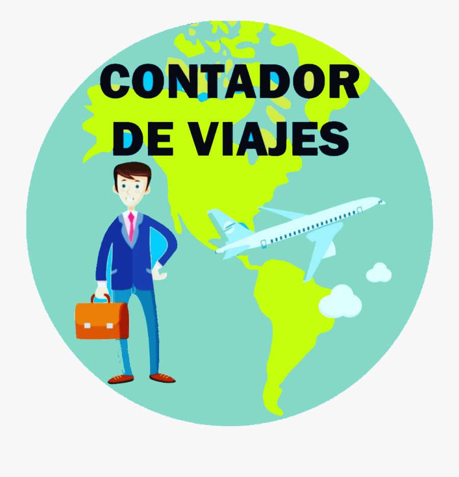 Contador De Viajes - Zly Pies, Transparent Clipart