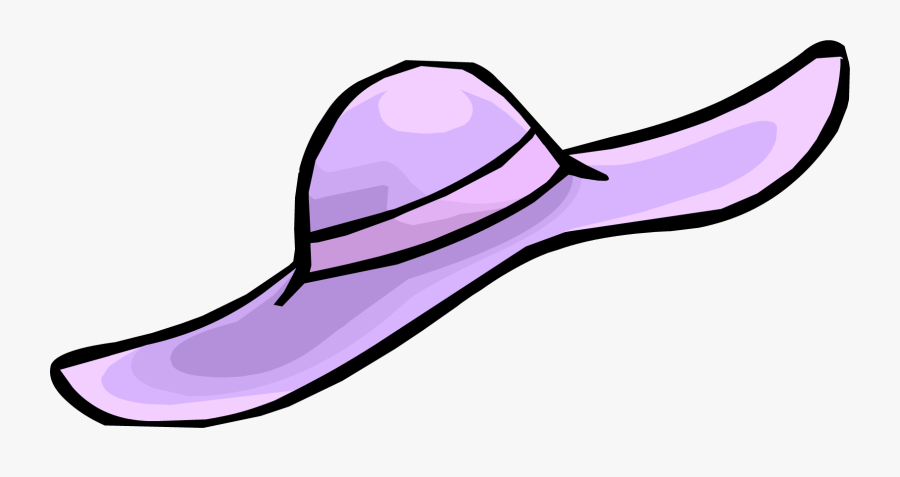 Floppy Free Clip Art - Floppy Sun Hat Clipart, Transparent Clipart