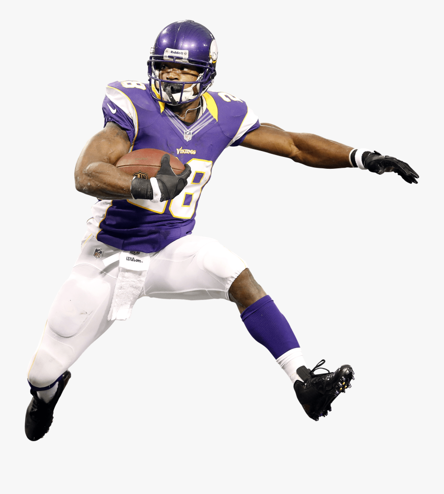 Clip Art Free Stock Techflourish Collections - Adrian Peterson Cut Out, Transparent Clipart