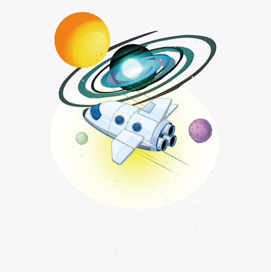 Clip Art Extraterrestrial Life Universe Spaceship - Outer Space, Transparent Clipart