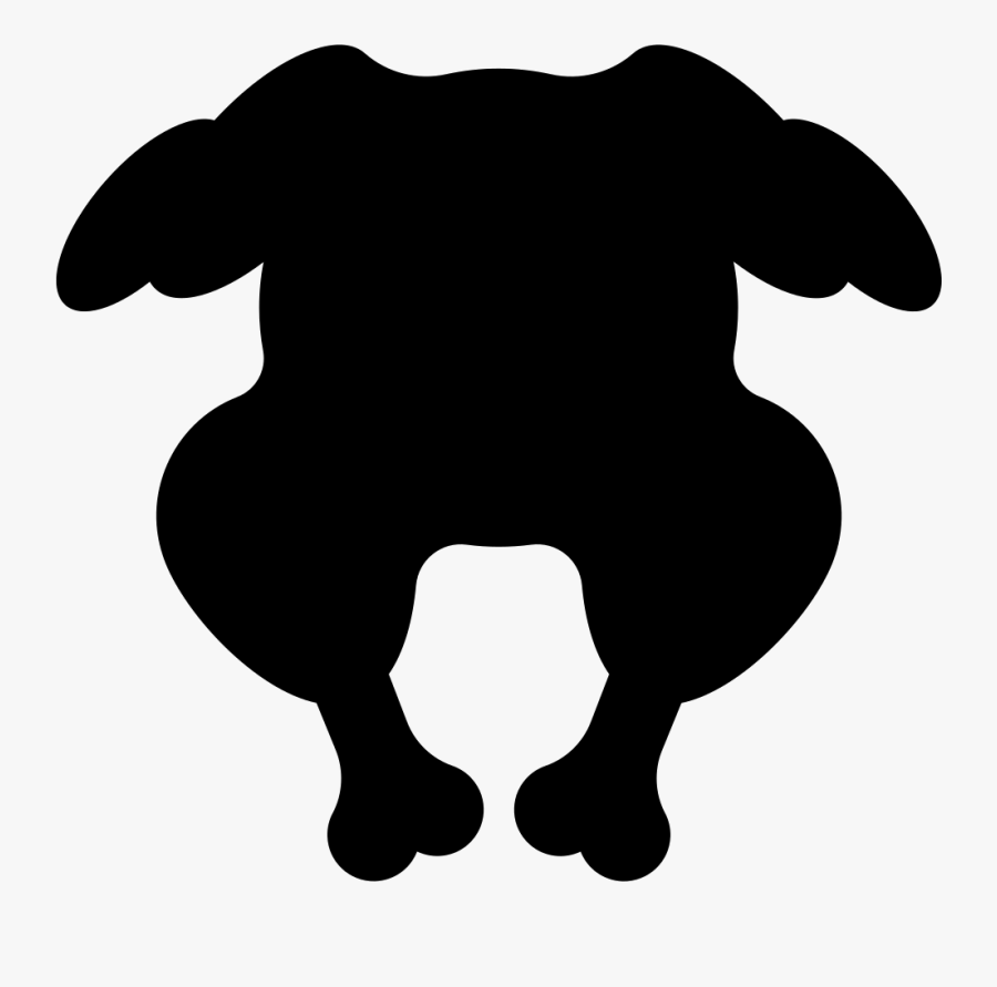 Chicken Silhouette Png -chicken Silhouette Without - Chicken Silhouette Icon Png, Transparent Clipart