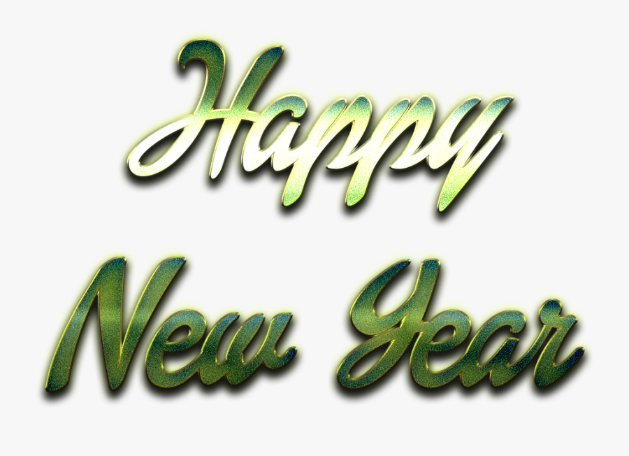 Happy New Year Letter Png File - Graphics, Transparent Clipart