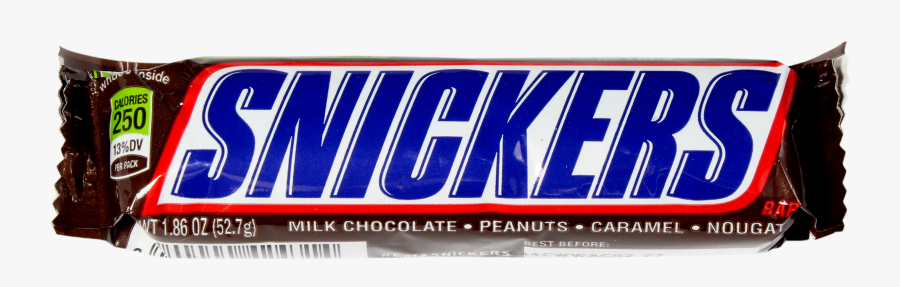 Clip Art Picture Of A Snickers Bar, Transparent Clipart