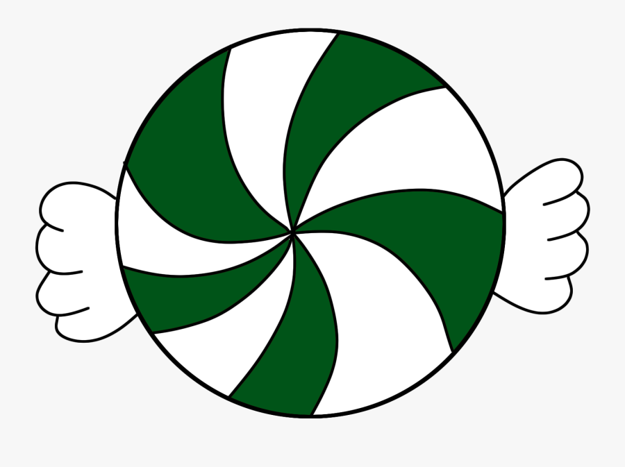 Download Free Printable Clipart And Coloring Pages - Black And White Peppermint, Transparent Clipart