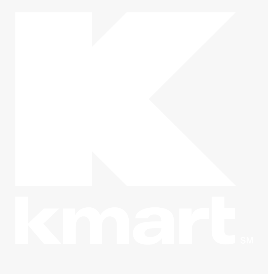 K Mart Black And White Logo, Transparent Clipart