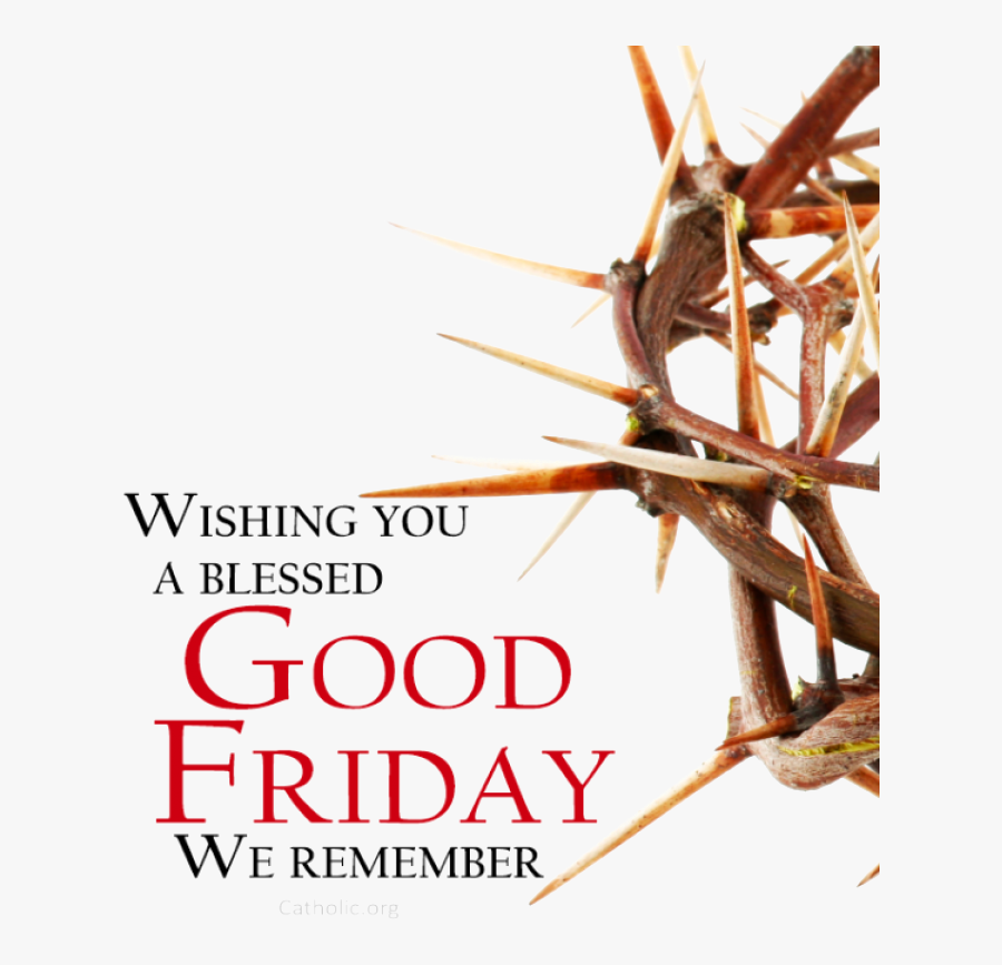 Transparent Good Friday Clipart Black And White - Blessed Good Friday And Happy Easter, Transparent Clipart