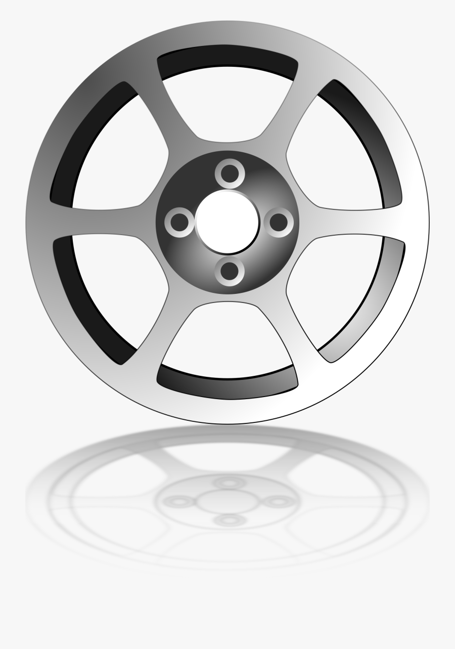 Graphic Library Stock Alloy Wheel - Clipart Car Rim Wheel, Transparent Clipart