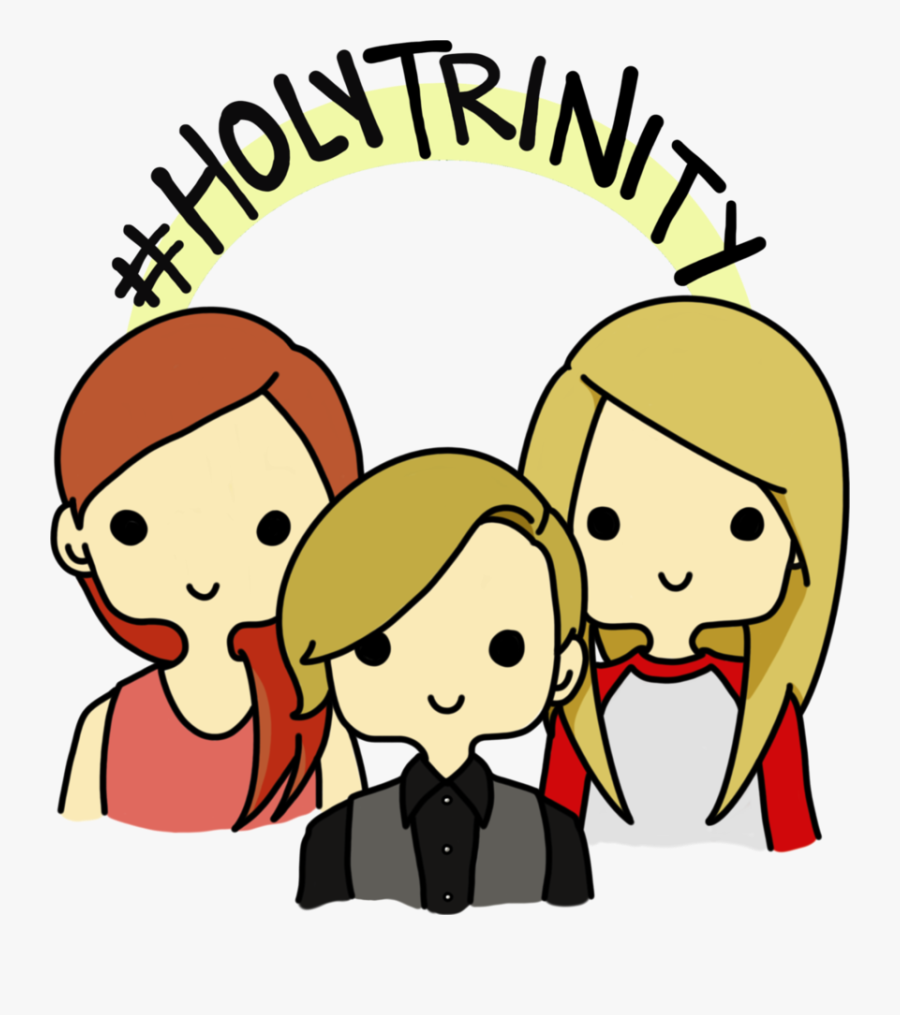 Holy Trinity By Fuwafuwayui - Holy Trinity Cartoons, Transparent Clipart