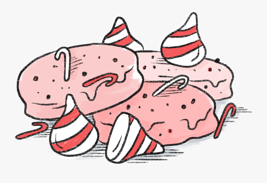 Peppermint Drawing Candy Transparent Png Clipart Free - Cartoon, Transparent Clipart