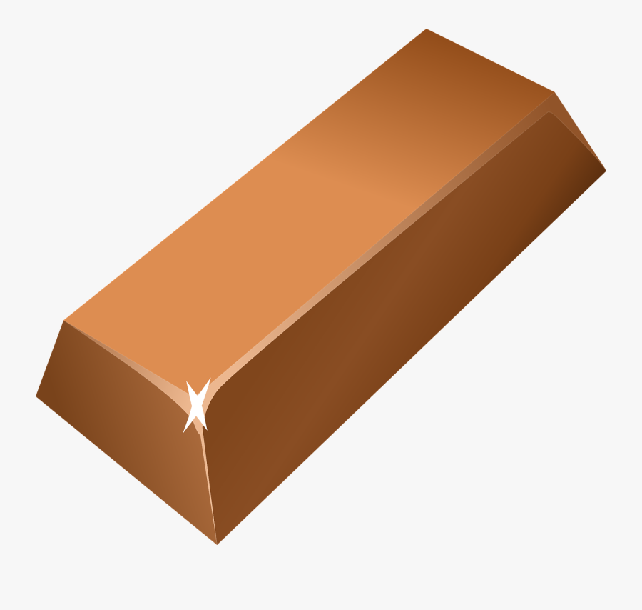 Chocolate, Bar, Dessert, Food, Sweet, Delicious, Brown - Copper Clipart Transparent, Transparent Clipart