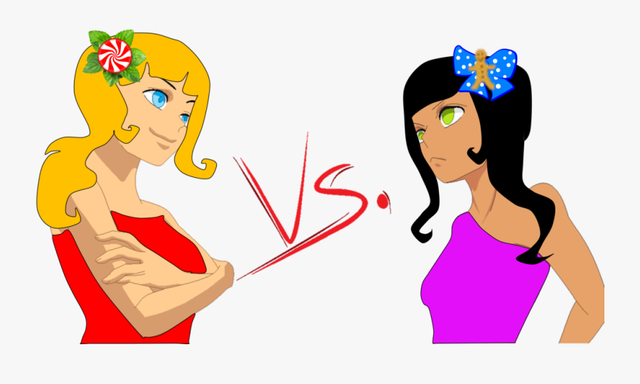 Peppermint Fizz Vs Ginger Snap By Rosalinahi5pizza - Bloody Drawing Base, Transparent Clipart