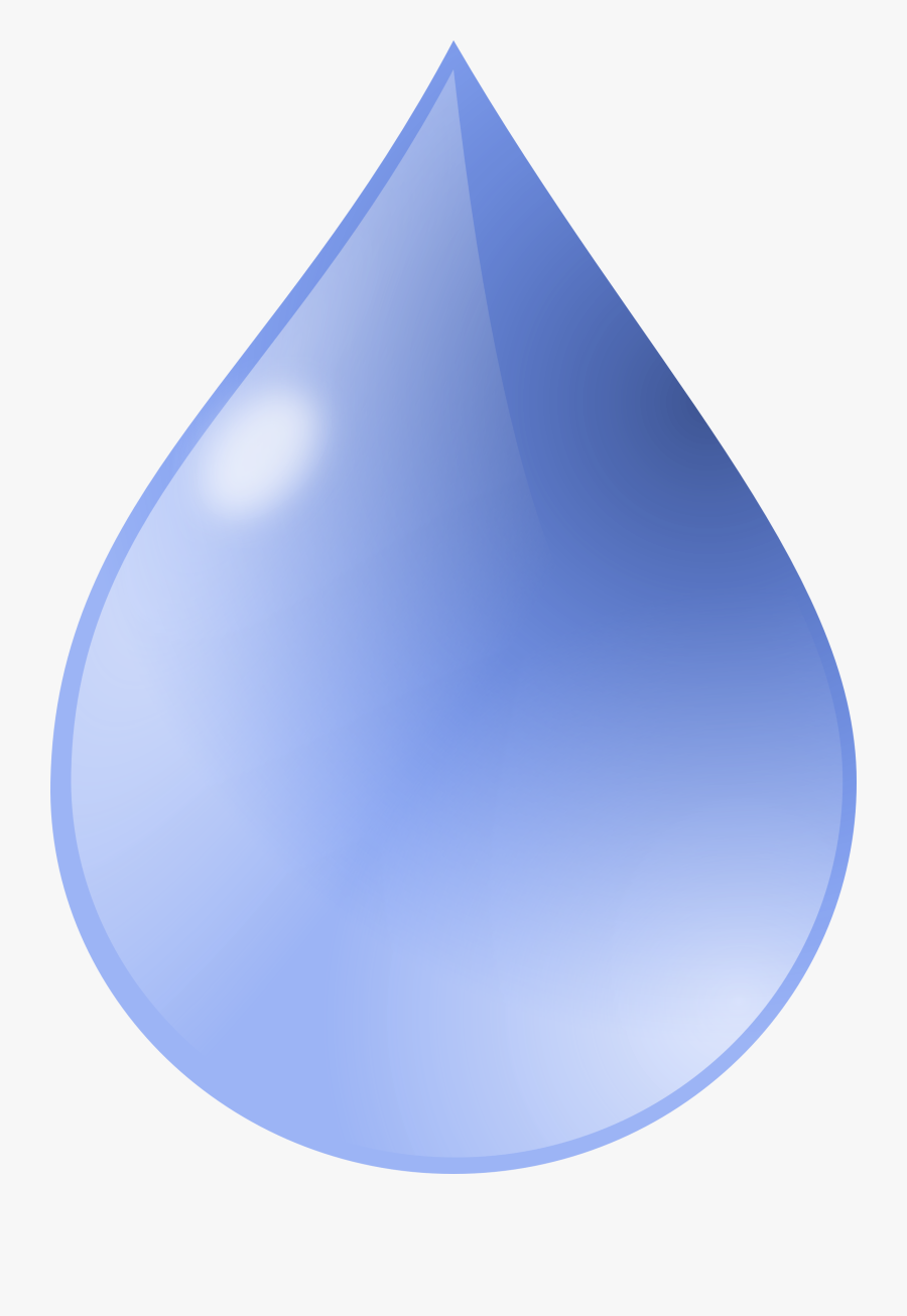 Shape Of Water Drop, Transparent Clipart