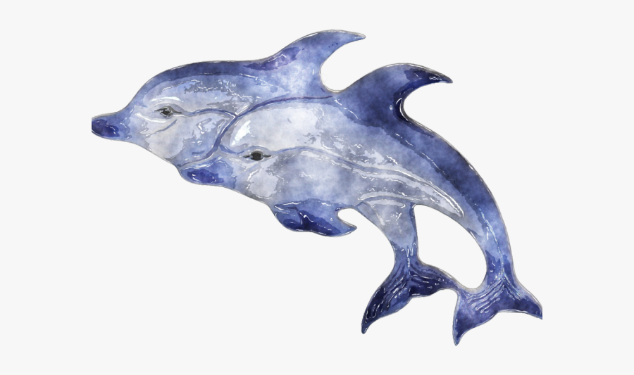 Baby Dolphin Transparent Background Watercolor, Transparent Clipart