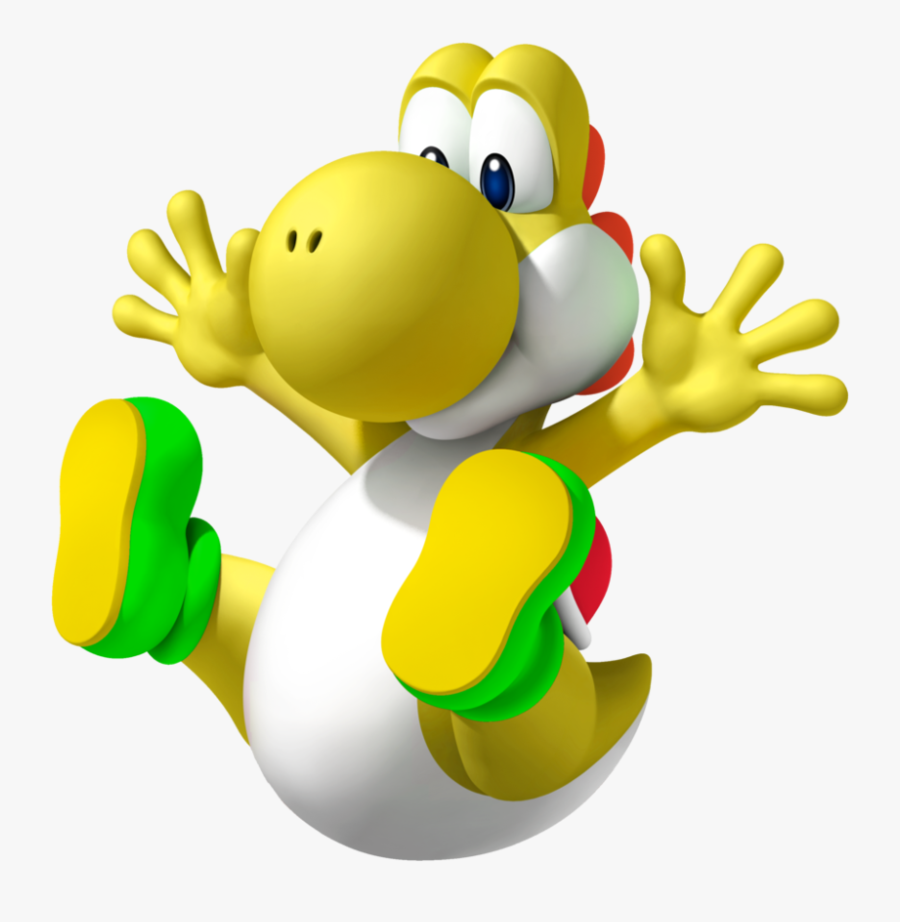 Yoshi Clipart Jumping - Super Mario Party Yoshi, Transparent Clipart
