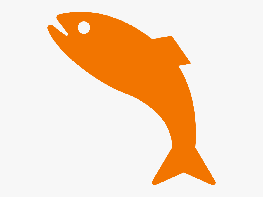 Cartoon Orange Fish Png, Transparent Clipart