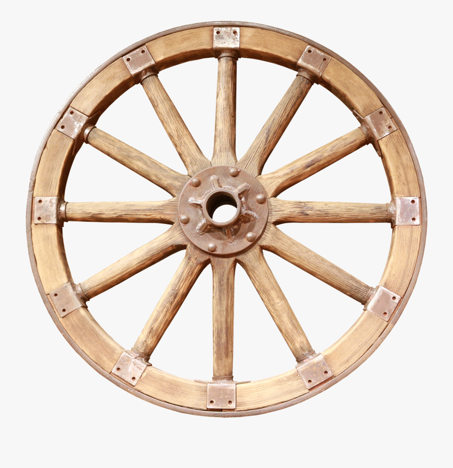 Transparent Wood - Wooden Wheel Png, Transparent Clipart
