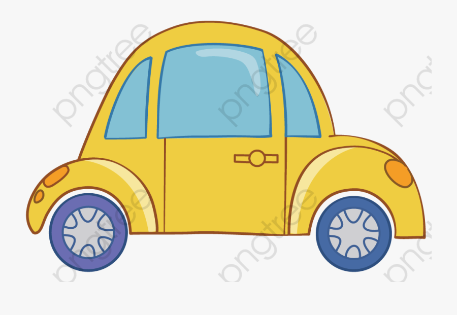 Single Cartoon Car - Car Cartoon Png, Transparent Clipart
