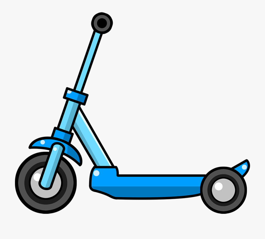 Scooter Clipart, Transparent Clipart