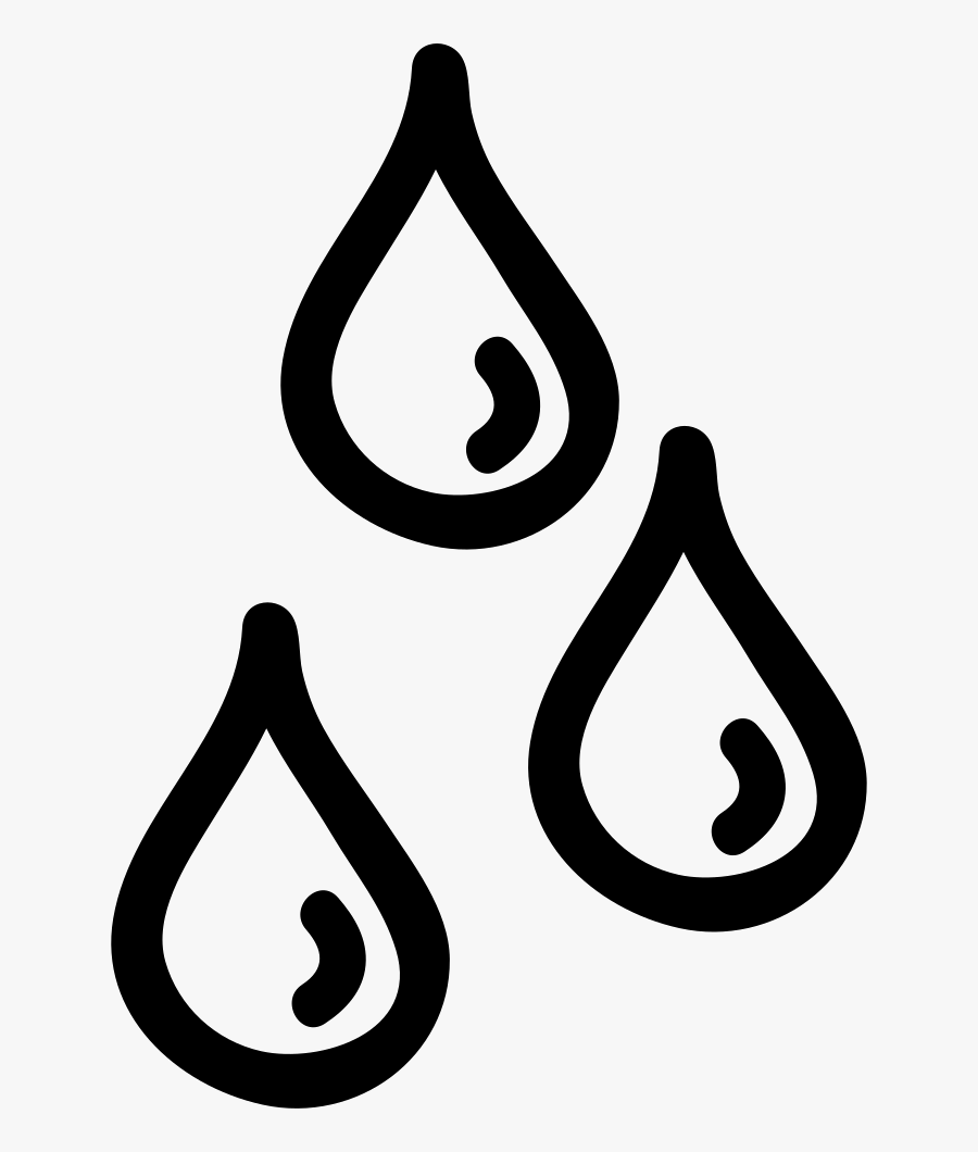 Water Drop Outline Png - Hand Drawn Water Drop, Transparent Clipart