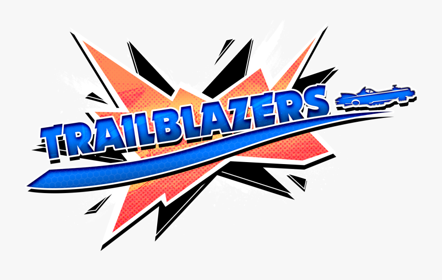 Transparent Start Your Engines Clipart - Trailblazers Game Logo Png, Transparent Clipart