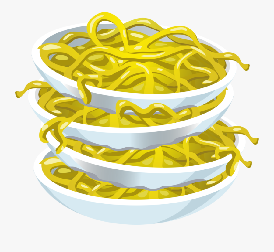 Cuisine,food,yellow - Transparent Noodle Clip Art, Transparent Clipart