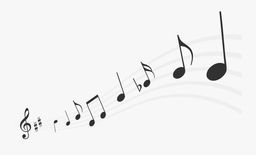 Transparent Gospel Singing Clipart - Black Music Note Png, Transparent Clipart
