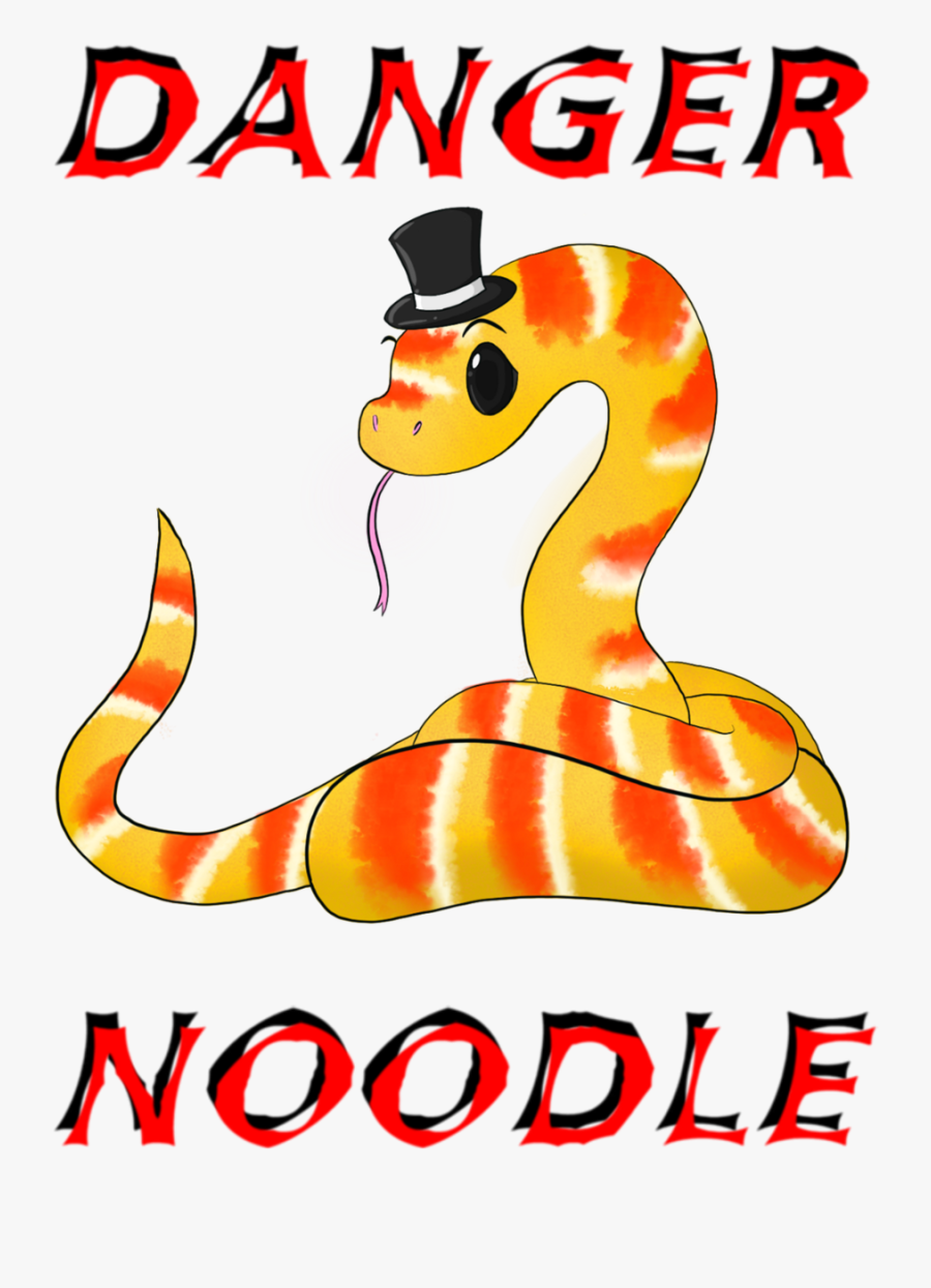 Collection Of Danger Noodle Drawing High - Danger Noodle Drawing, Transparent Clipart