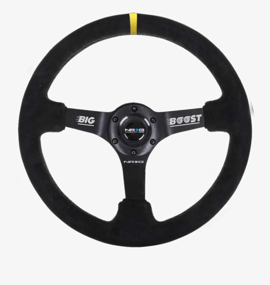 Nrg Reinforced Steering Wheel Rst 036mb S Y Boost Us - Grant Racing Steering Wheel, Transparent Clipart