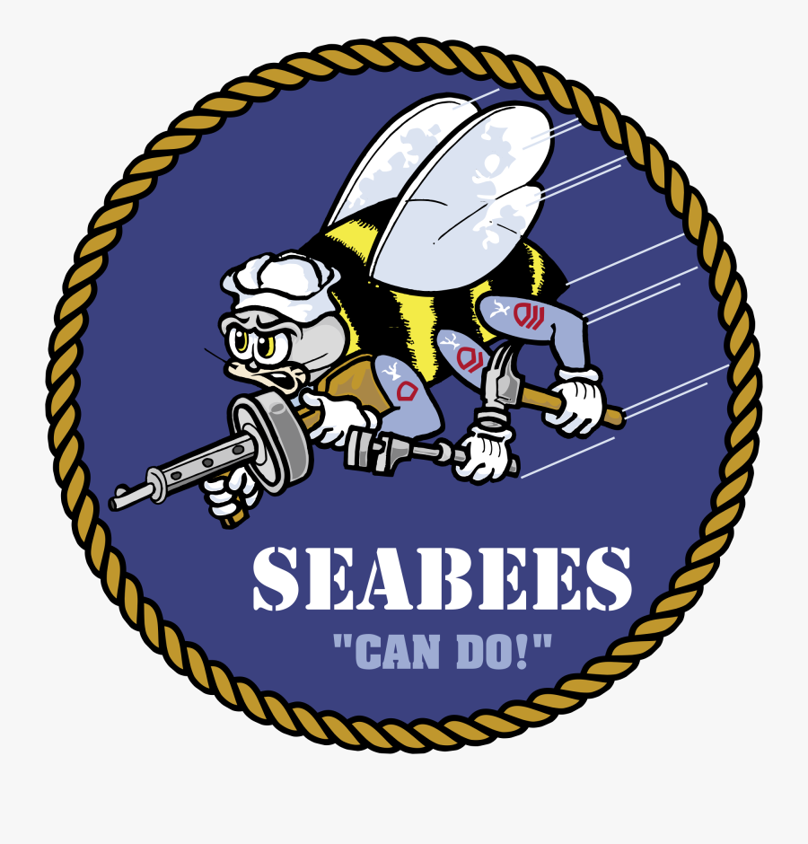 Seabees Ball Coming Soon - Navy Seabees Logo, Transparent Clipart