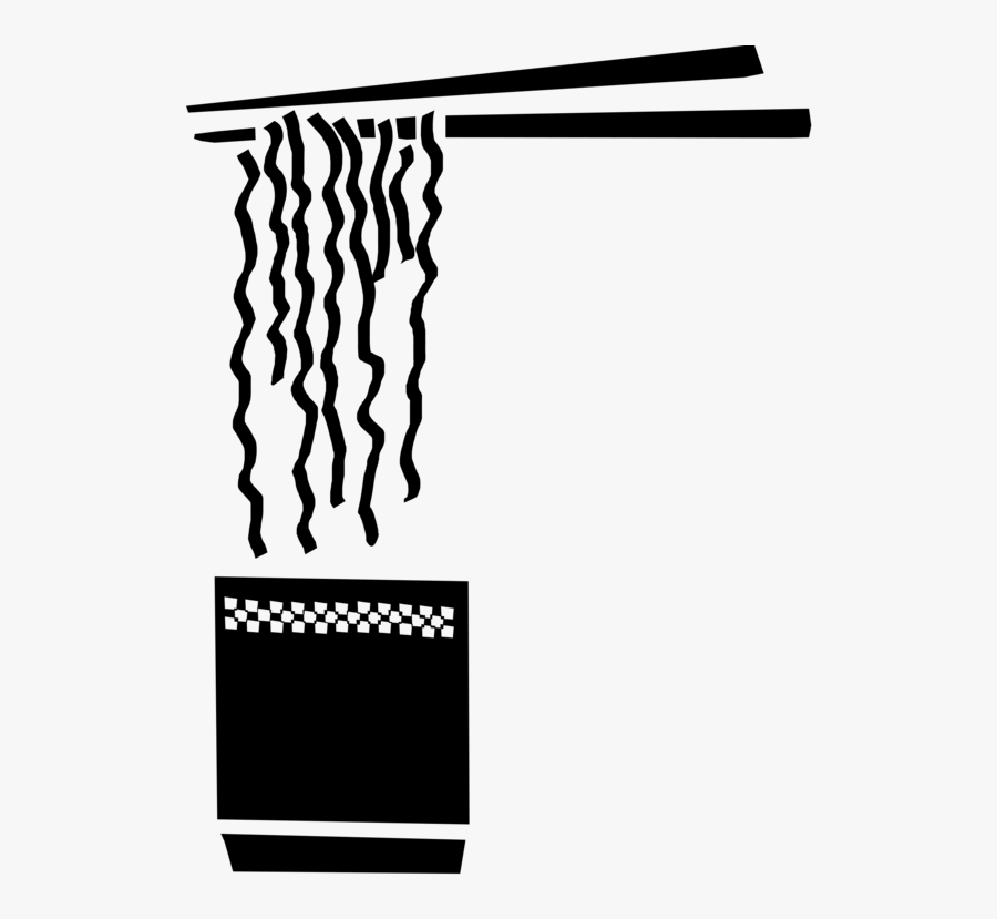 Square,silhouette,angle - Clipart Instant Noodle Icon Png, Transparent Clipart