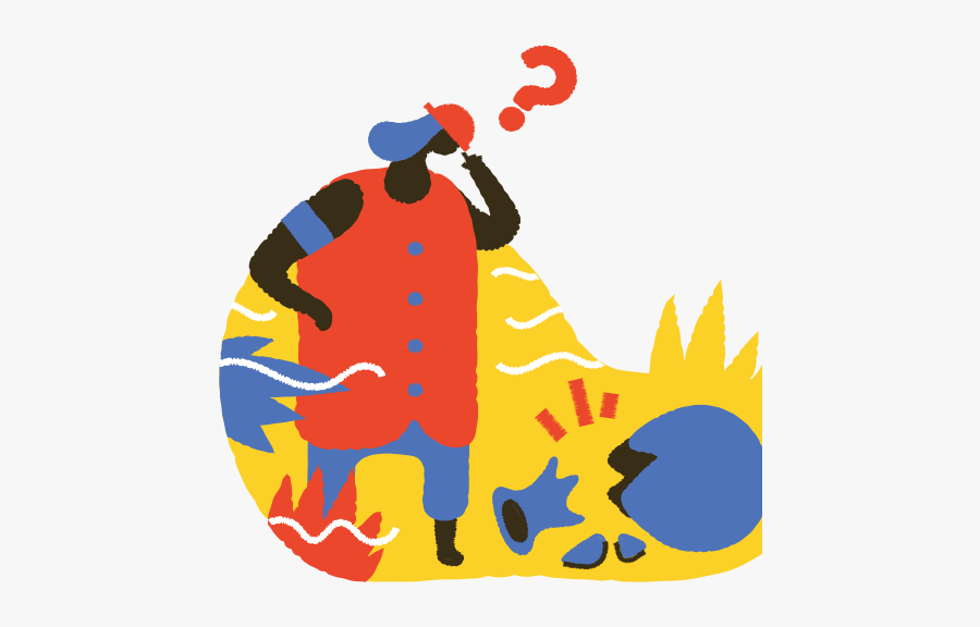 Illustration Fatal Error, Transparent Clipart