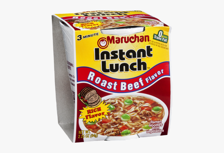 Clipart Freeuse Stock Maruchan Lunch Roast Beef, Transparent Clipart
