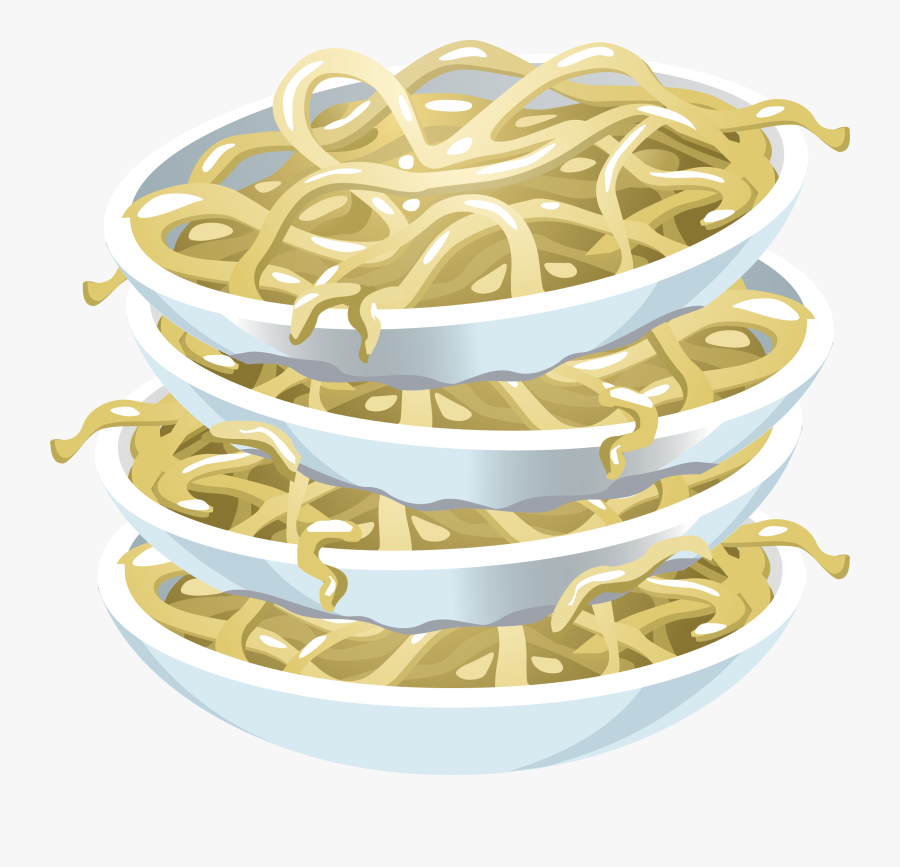 Plain Noodles Svg Clip Arts - Noodle, Transparent Clipart