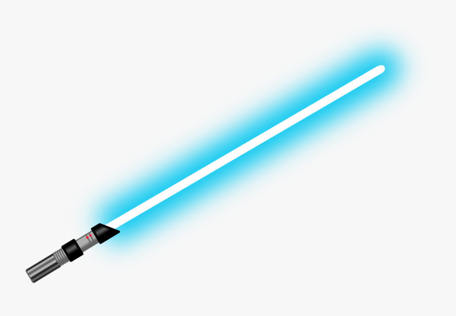 Luke Skywalker Obi-wan Kenobi Lightsaber Clip Art - Star Wars Lightsaber Png, Transparent Clipart