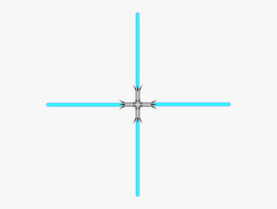 Double Lightsaber, Transparent Clipart