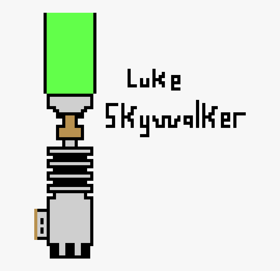 Luke Skywalker S Pixel, Transparent Clipart